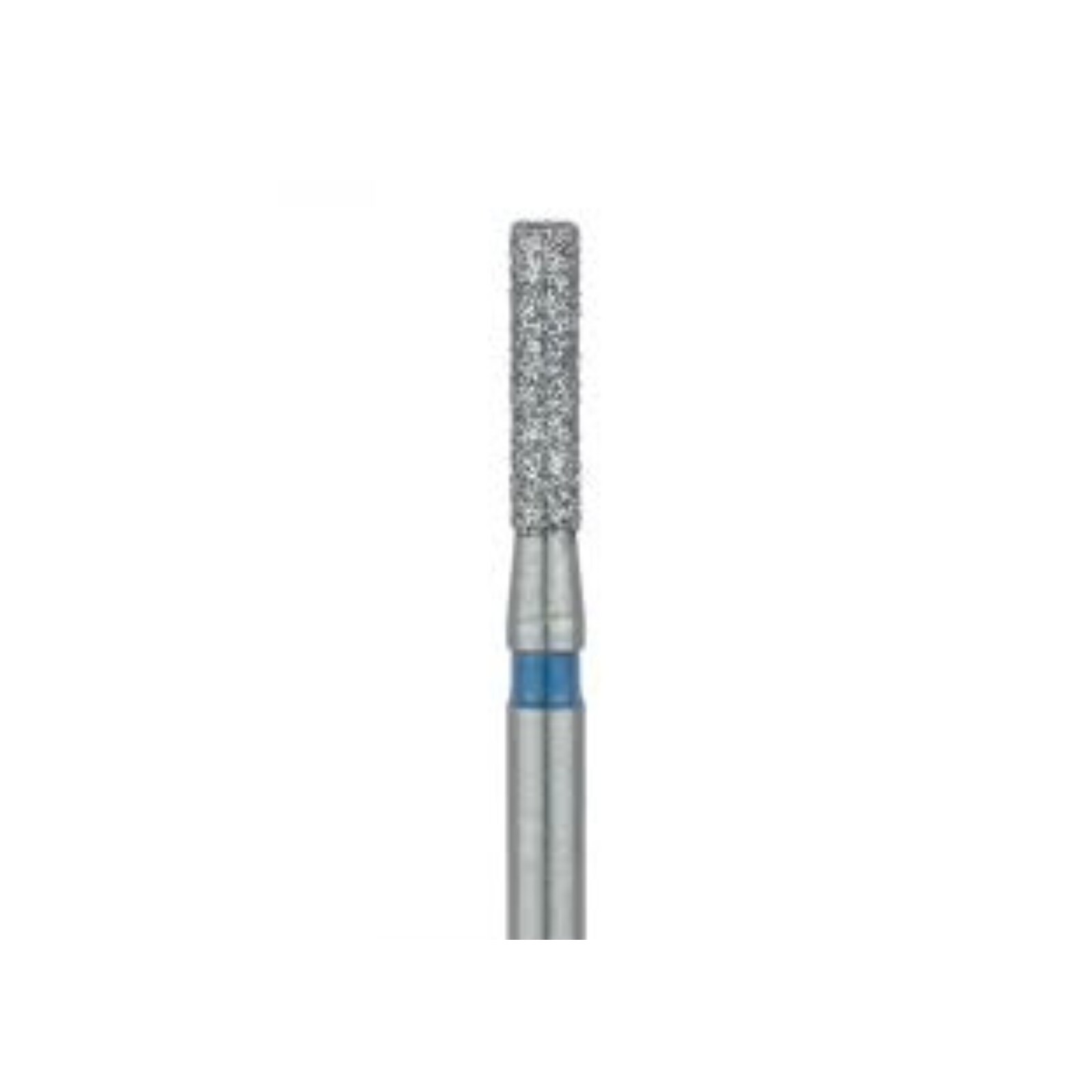 #837-014 Medium Diamond Bur Long Cylinder HP Pack of 5 thumbnail 3