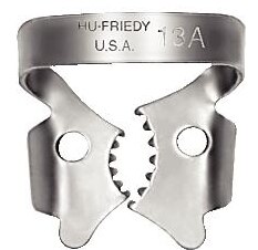 Rubber Dam Clamp, # 13A, Lower Left Molars, Satin Steel, 1/Pk, RDCM13A thumbnail 10