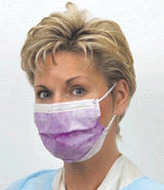 Isofluid Earloop Masks, Blue, 100/Pk, GCIBL100 thumbnail 9