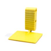 EzAim ComforTab Adhesive Sensor Holder Posterior Yellow 50/Pk