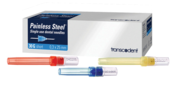 Painless Steel Plastic Hub Needles 30 Short Blue 100/bx