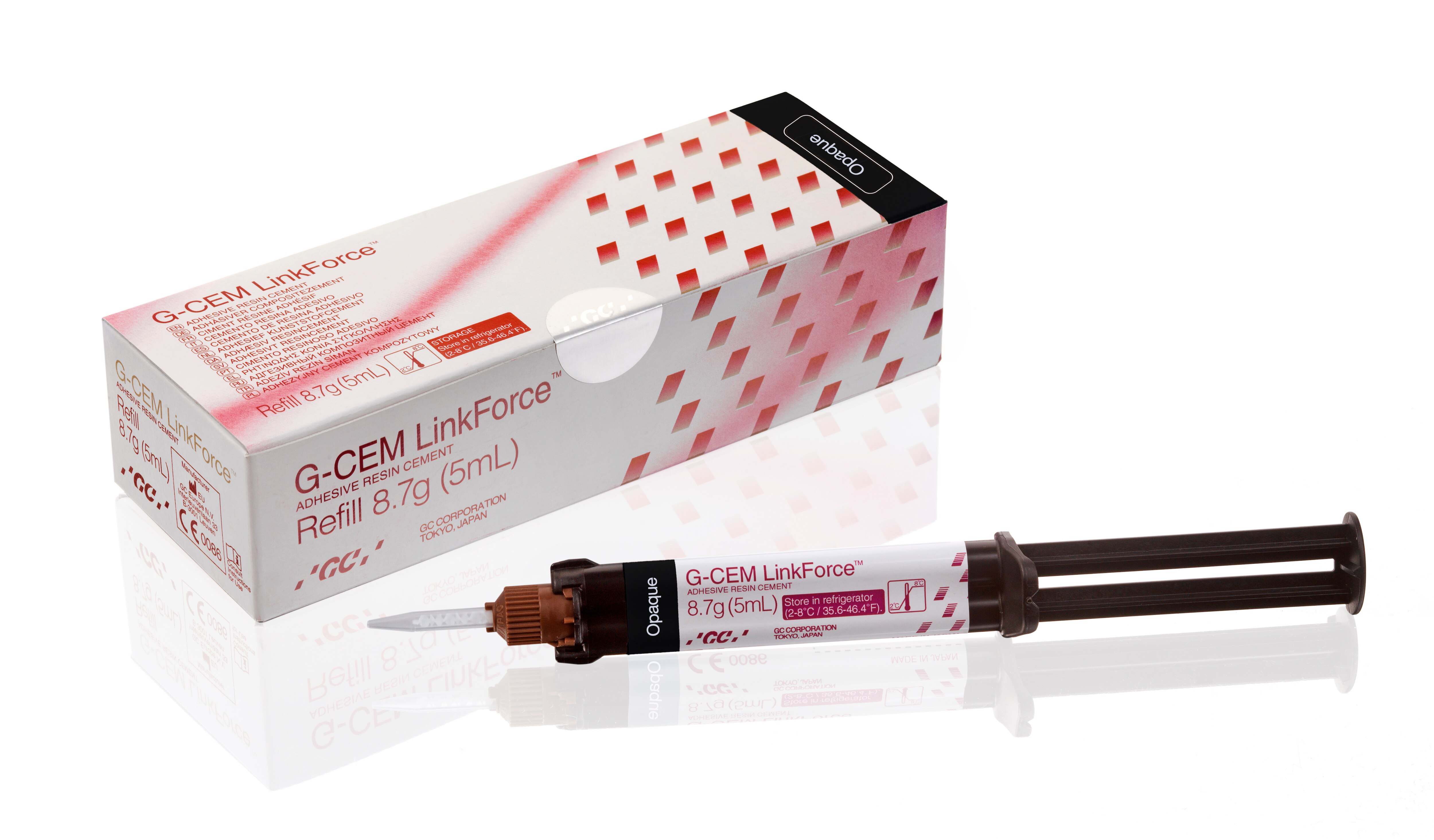 G-Cem LinkForce Cement, Syringe Refill, 5 ml, Translucent, 1/Pk thumbnail 9