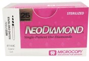 Neo Diamonds FG 8114.8C Neo Spiral Round End Taper 25/Pk
