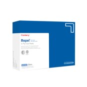 Repel 4-Ply Premium Face Mask w/Shield 25/Bx Sapphire ASTM 3