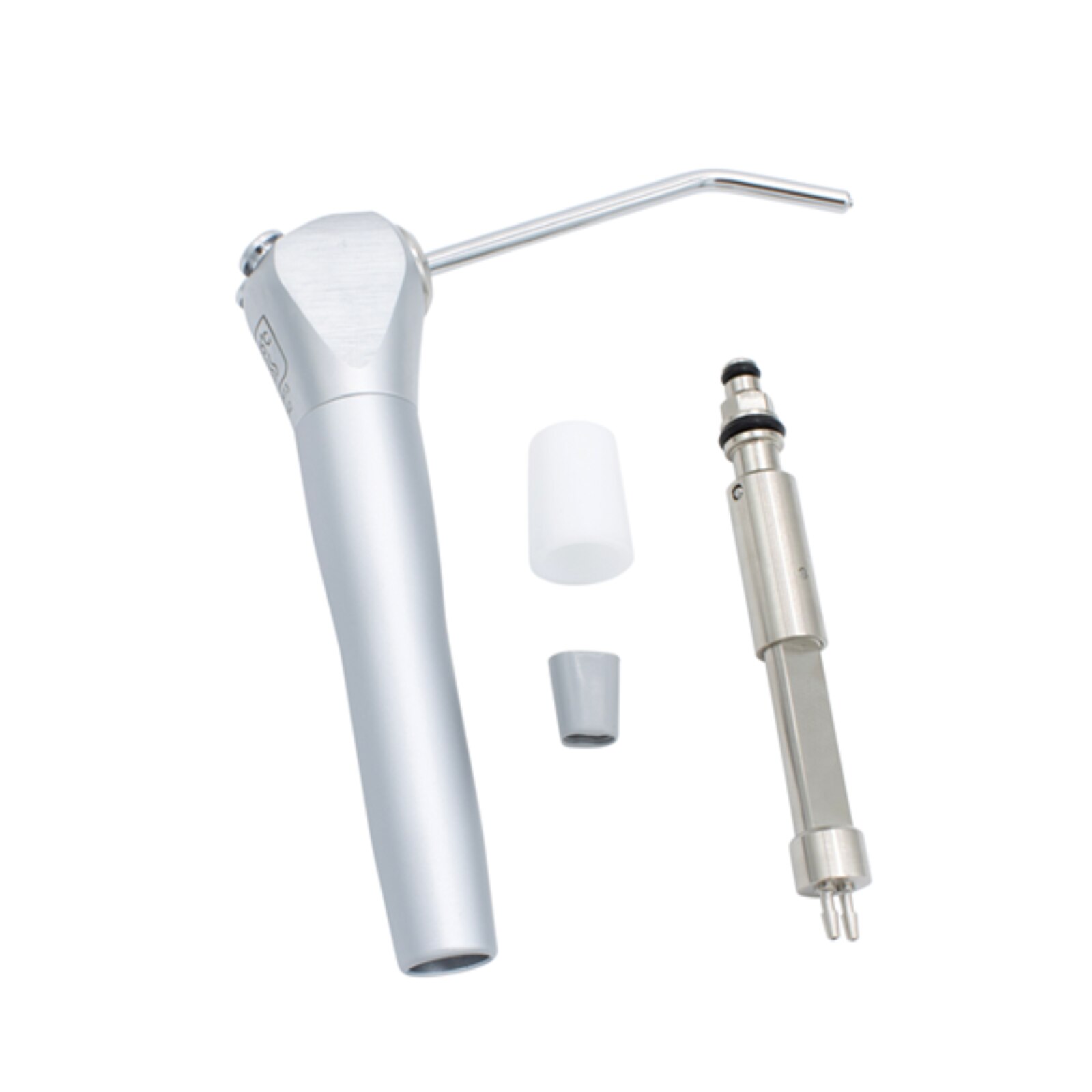 Syringe Valve Core Autoclavable w/Sterling Gray Straight Tubing product image