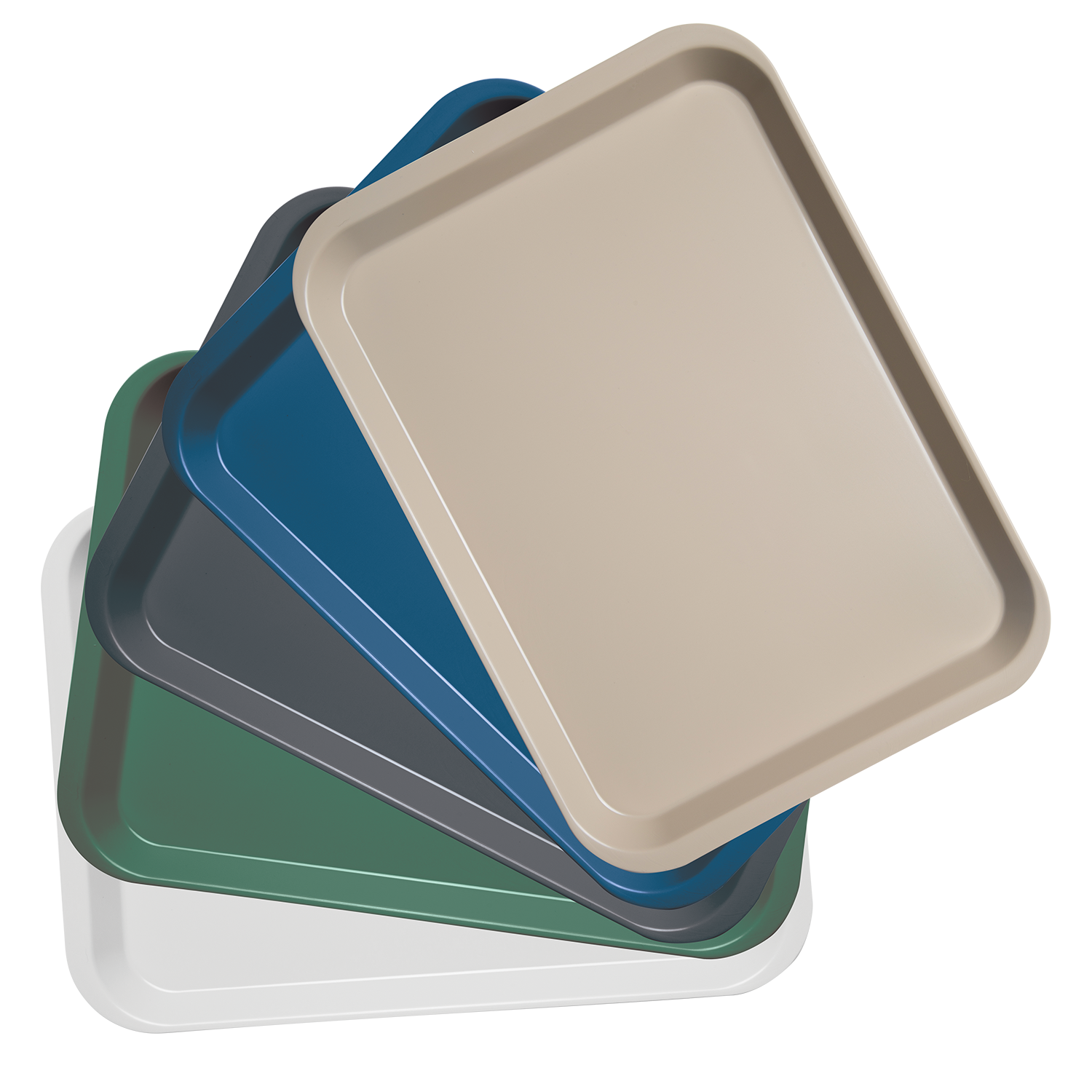 B-Lok Flat Trays, Blue, 1/Pk, 20Z401B thumbnail 11