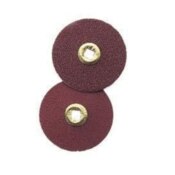 Paper Discs Brass Center 7/8" Garnet Fine 200/Pk