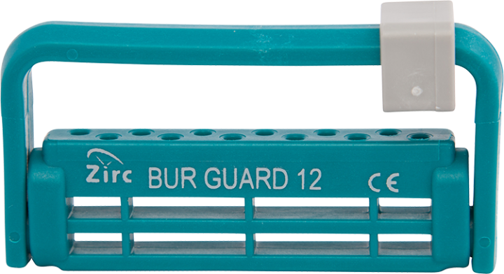 Steri-Bur Guard, 12-Hole, Teal, 1/Pk, 50Z406J product image