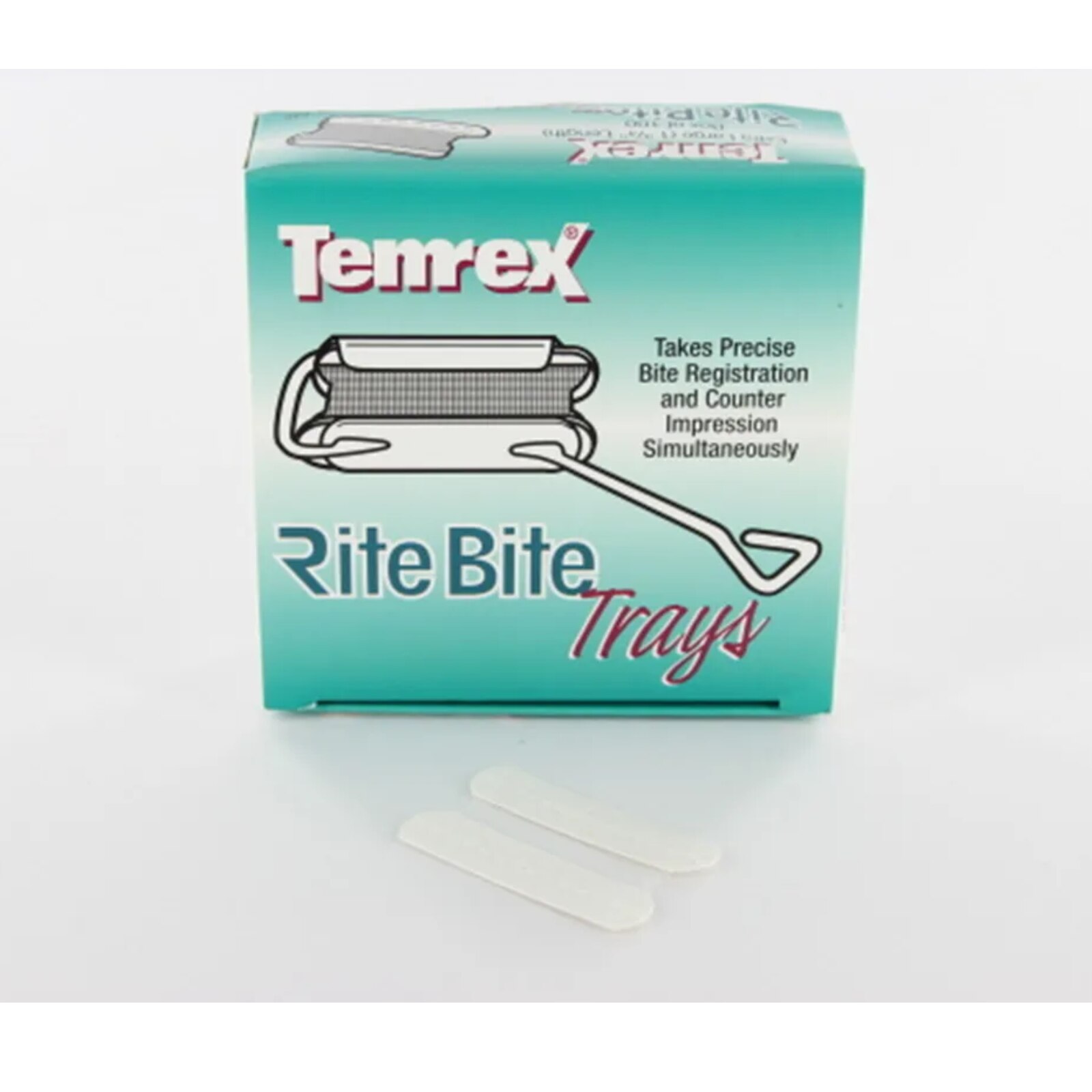 Rite-Bite Disposable Inserts, For Bite Relator 2000 Dual-Arch Trays, Xi Extended, 100/Pk, 640 thumbnail 9