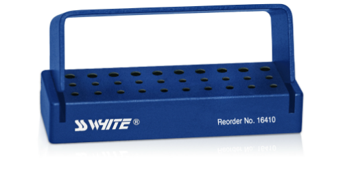 Universal Bur Block, 30-Hole, 20 FG/10 RA Blue, 1/Pk, 16410 product image