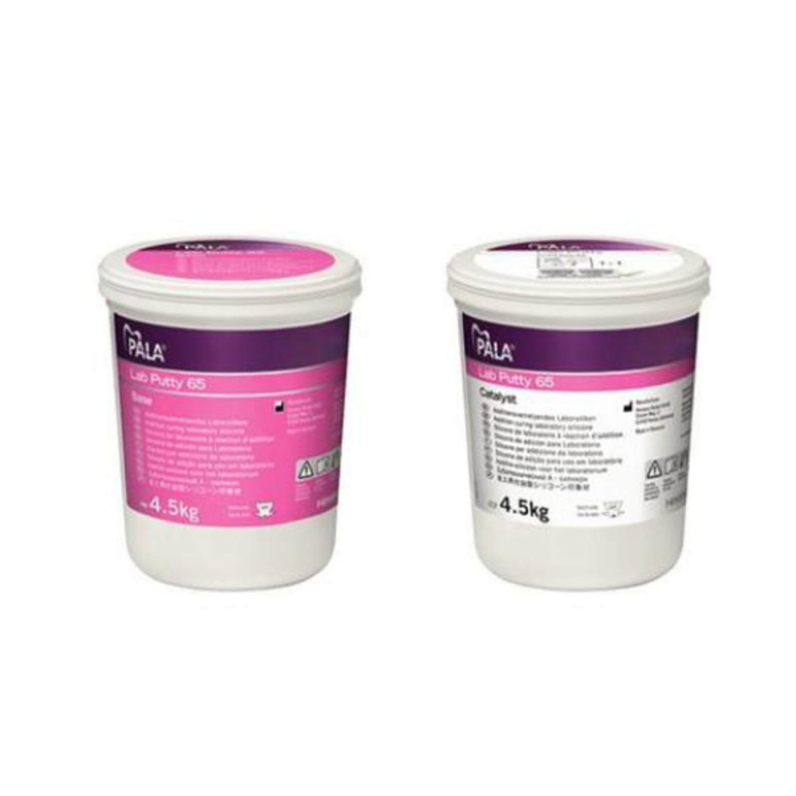Pala Lab Putty 65 A Silicone Lab Putty 4.5 Kg / Tub Bulk Package 9Kg/Bx thumbnail 7