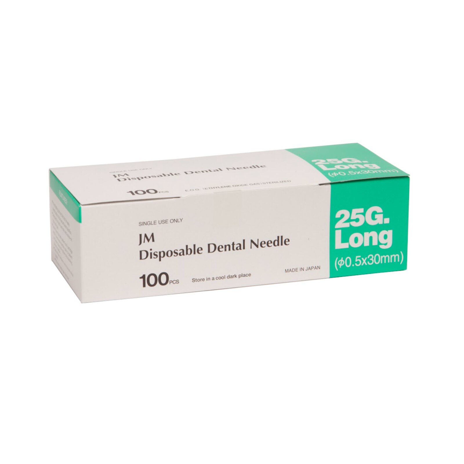 Disposable Dental Needles, Plastic Hub, Ga 25, Long, 100/Pk, 20-25GL product image