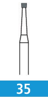 #35 Carbide FG Pack of 100 product image