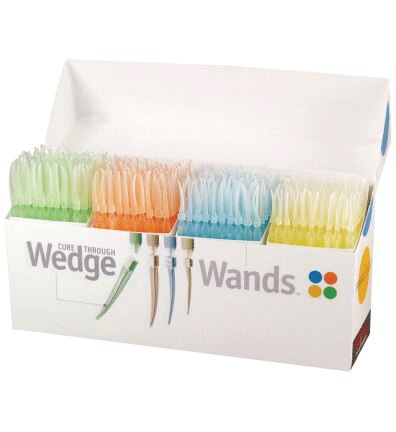 Wedge Wands Bulk Refill, Extra Small, Yelllow, 100/Pk, WYL thumbnail 4