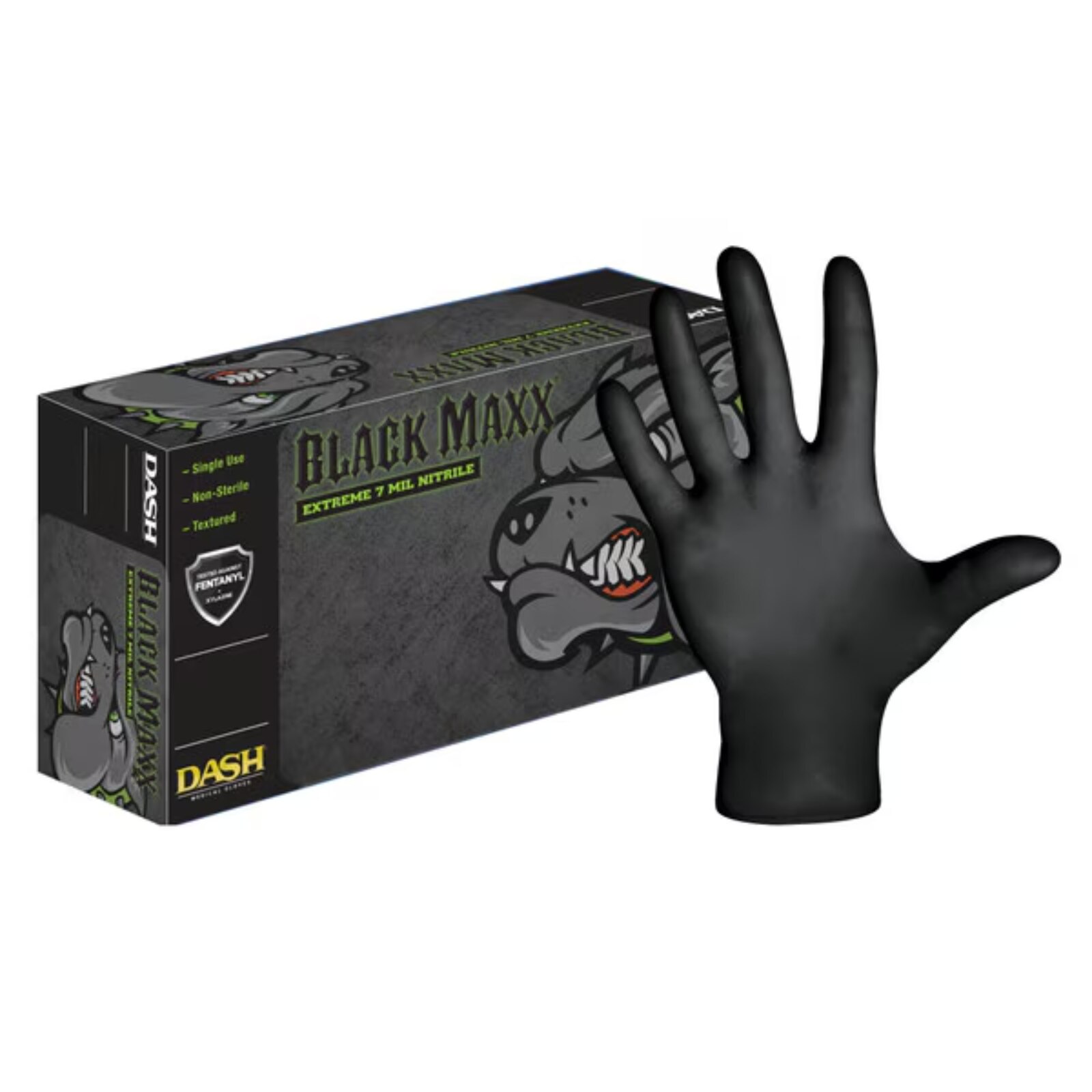 Black Maxx Extreme Nitrile Gloves 100/Bx Large product image