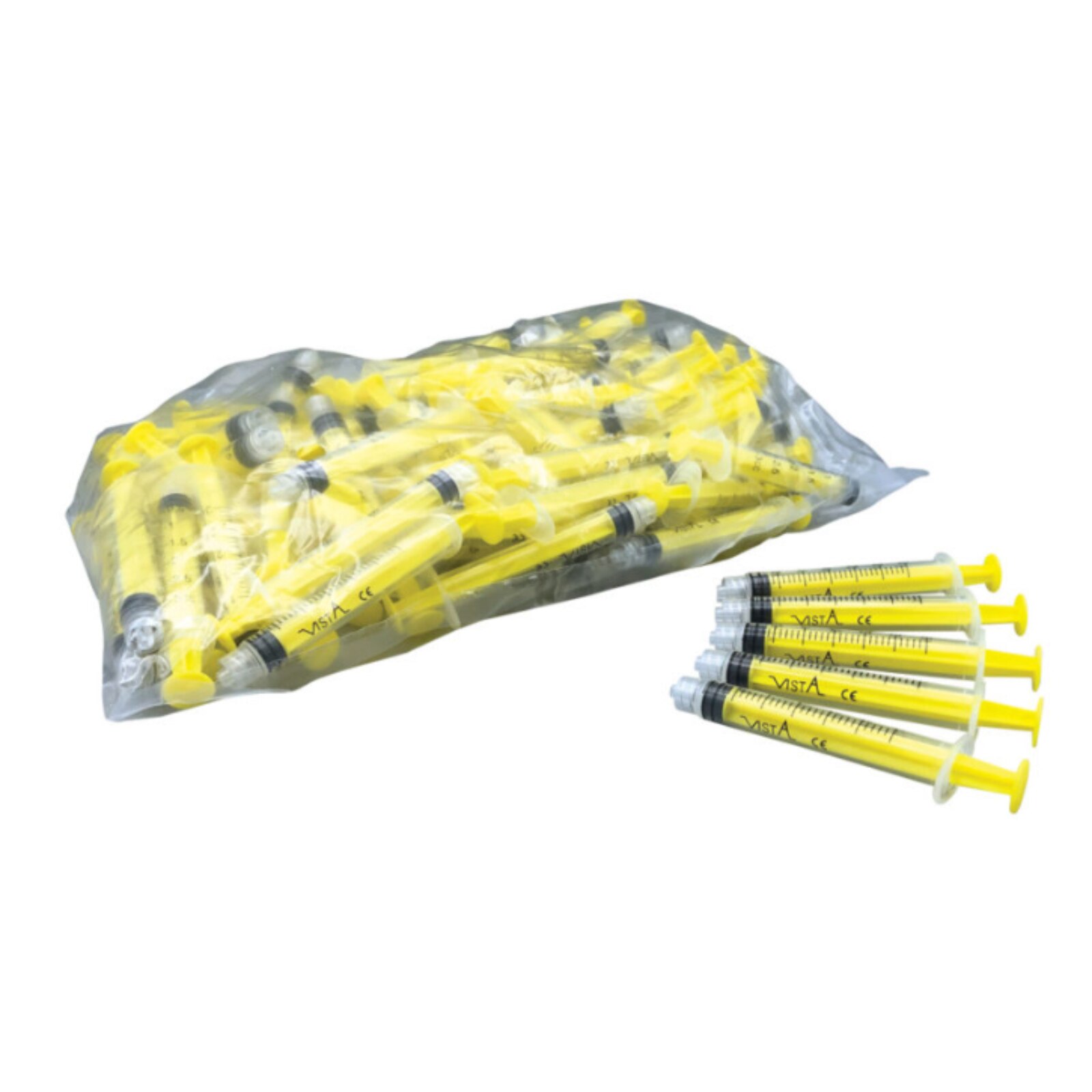 Luer Lock Style Irrigation Syringe 3 cc Yellow thumbnail 9