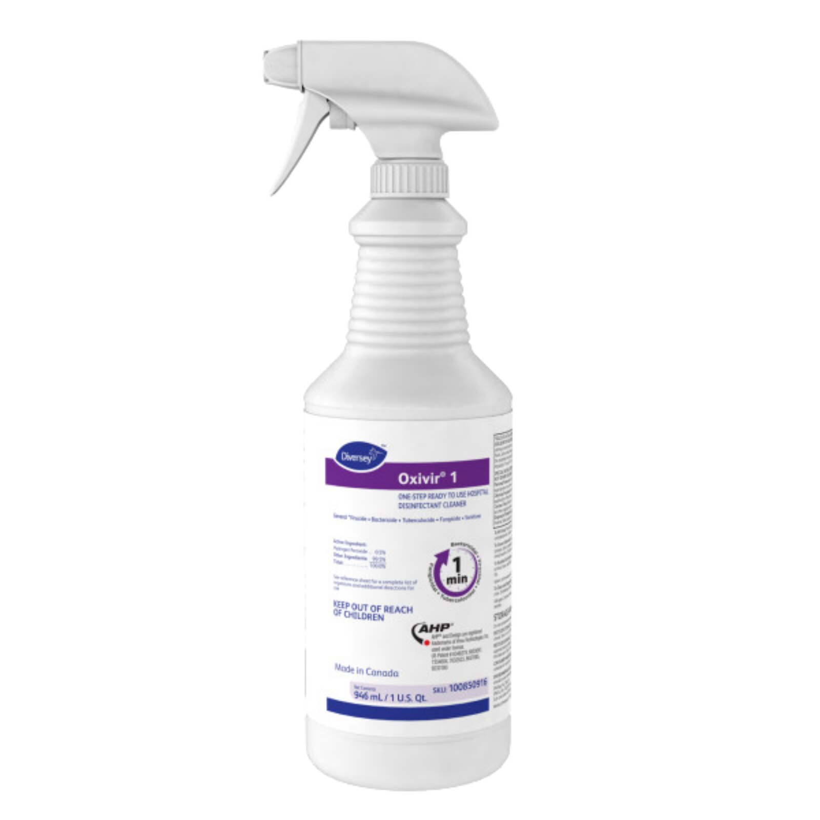 Oxivir 1 Surface Disinfectant Spray Bottle Fragrance Free 32 oz 32oz/Bt thumbnail 10