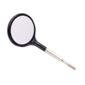 Crystal HD Mirror Plastic Head #4 CS 12/Pk Black
