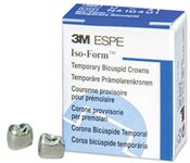 3M Iso-Form Temporary Bicuspid Crowns, U58, Upper Right Second Bicuspid, 5 Crowns