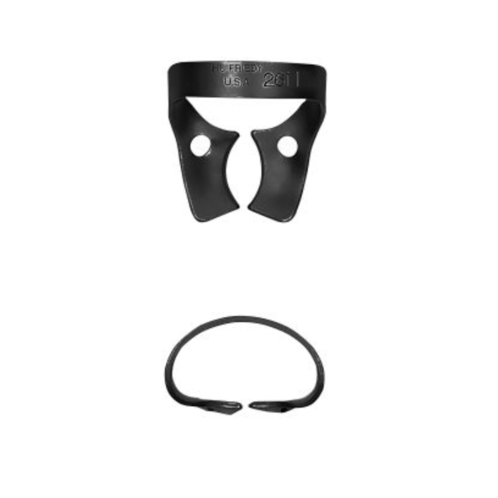 Black Line Rubber Dam Clamp Wingless Size 26N Ea thumbnail 5