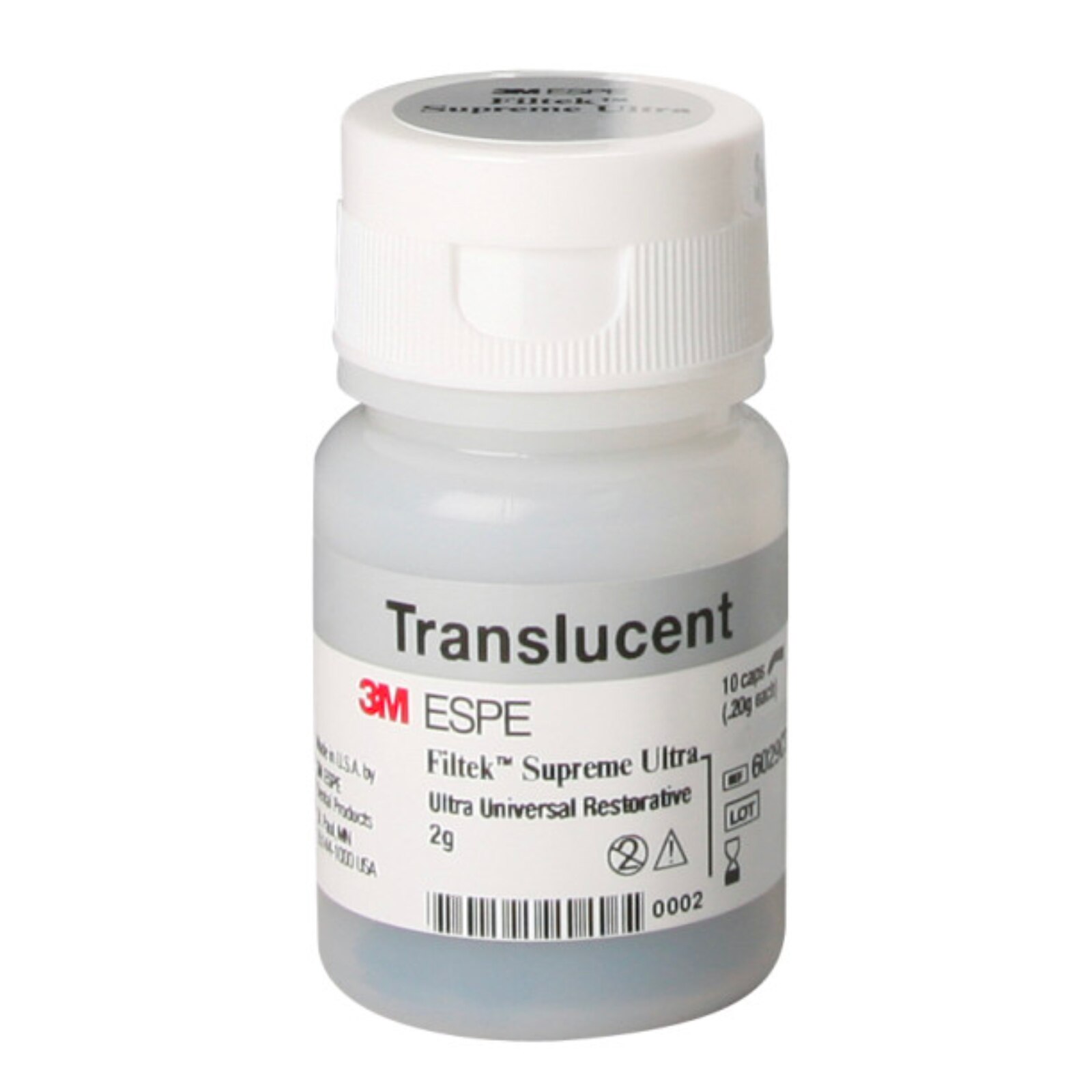 Filtek Supreme Ultra Universal Caps 10/Pk Blue Translucent thumbnail 5