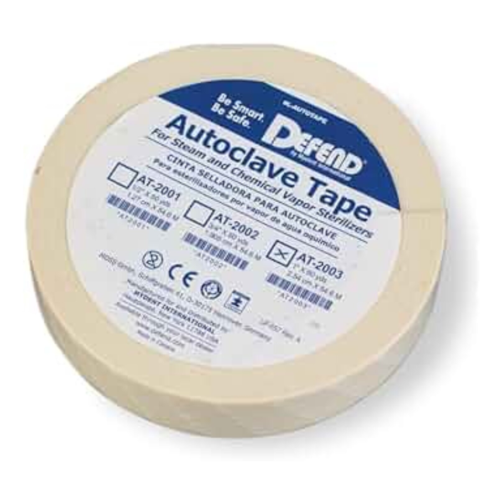 Sterilization Tape, 1" x 60 yd, 1/Pk, AT2003 product image