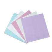 Polycoated Headrest Covers 10x10 Blue 500/Cs