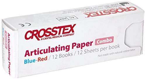 Articulating Paper Pre-Cut Strip, 71 microns, Blue/Red Combo, 144/Box, TPBR thumbnail 5