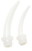MIMIC Intraoral Tips 6.5mm Clear 100/Pk Large