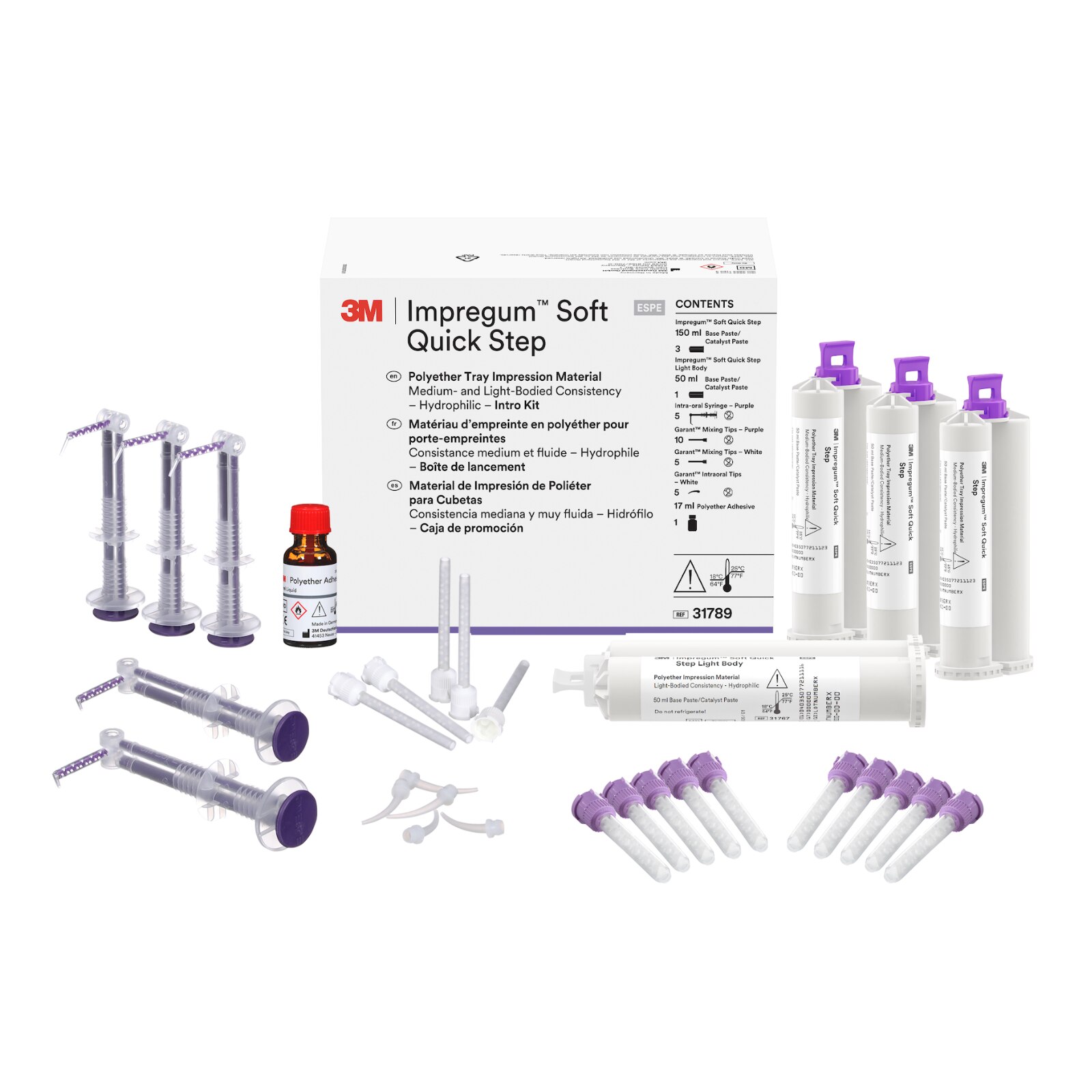 Impregum Soft QS Medium/Light Bodied Polyether Intro Kit thumbnail 5