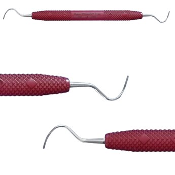 Universal Curette, Double-Ended, Queen of Hearts, Red, 1/Pk, R144 thumbnail 10