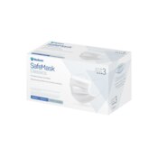 SafeMask Classics Earloop Masks ASTM 3 50/Box White