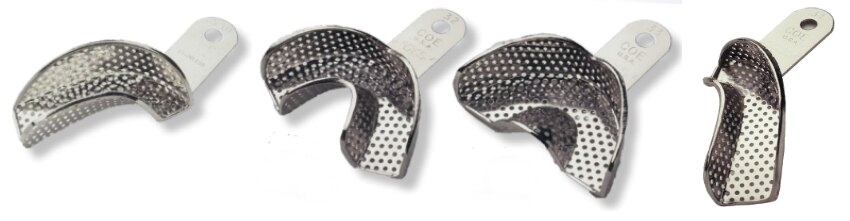 COE Impression Tray Perforated Partial Set 4/Bx thumbnail 2