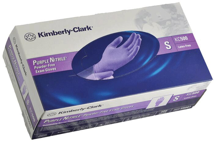 Purple Nitrile Dental Exam Gloves, Powder-Free, Medium, 100/Box thumbnail 10