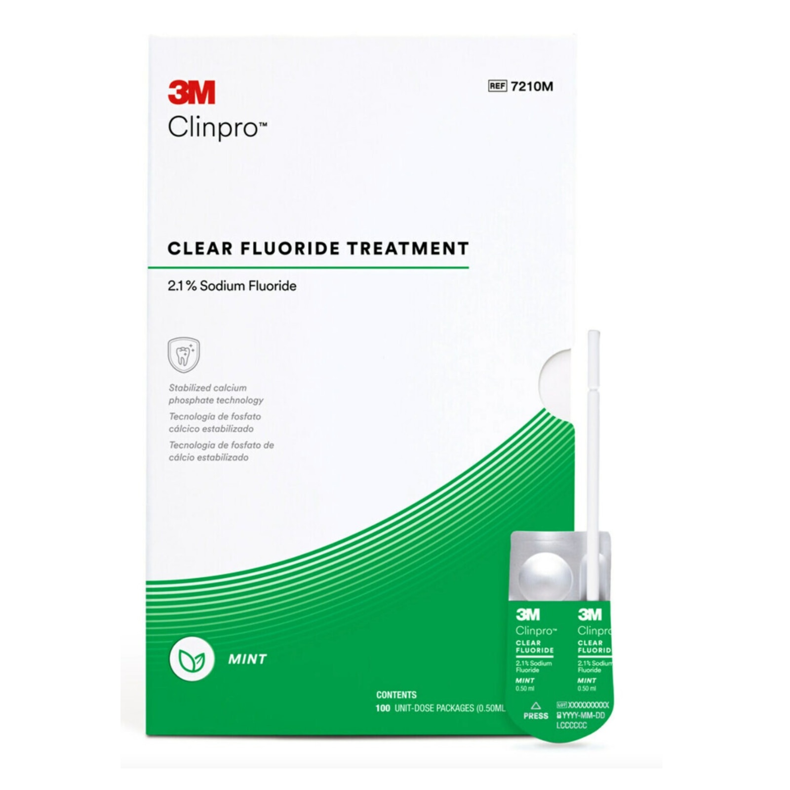 Clinpro Clear Fluoride Treatment 0.5mL 100/Pk Mint thumbnail 9