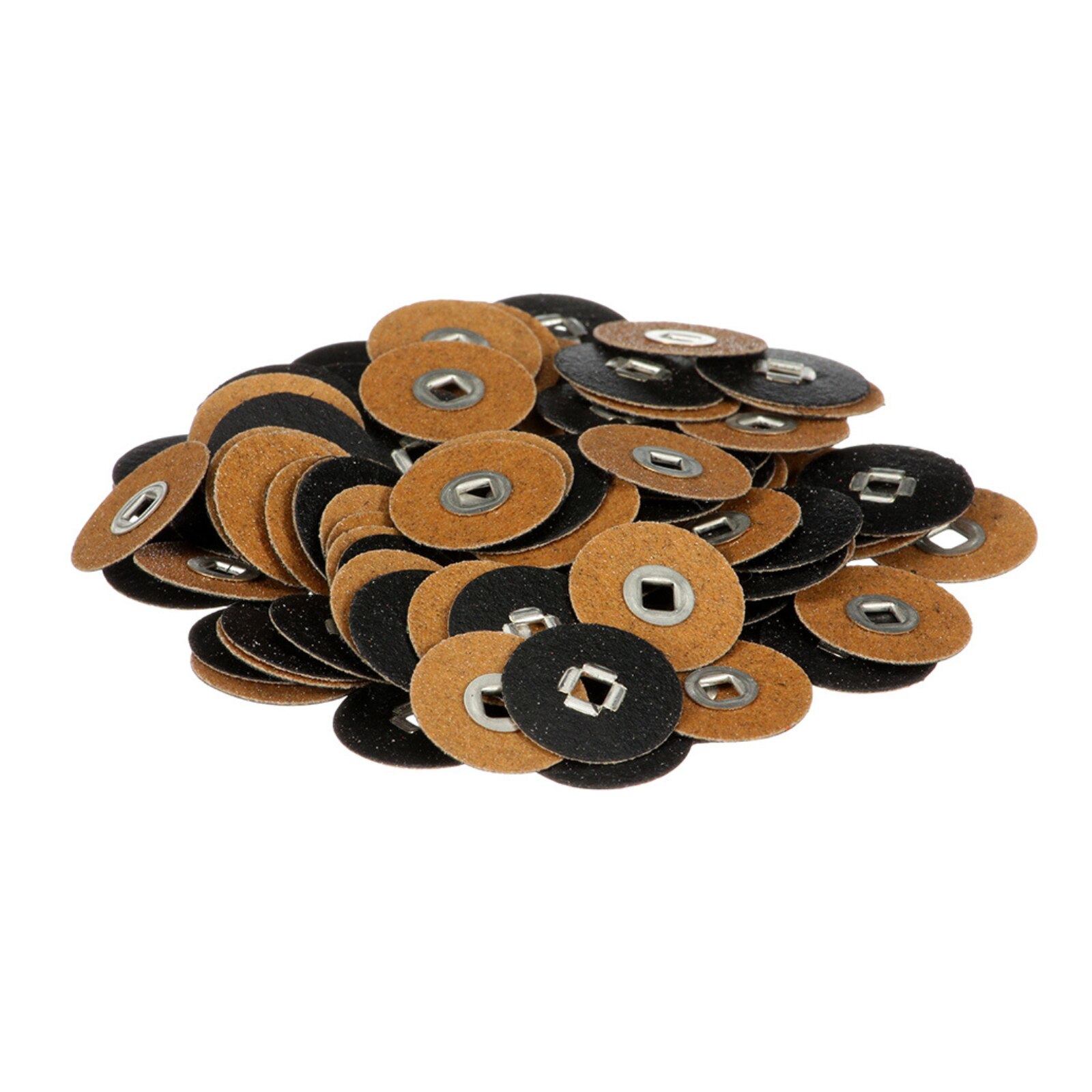 Sof-Lex Contouring and Polishing Discs, Square Eyelet Center, 5/8", Coarse, Black, 100/Pk, 1958C product image