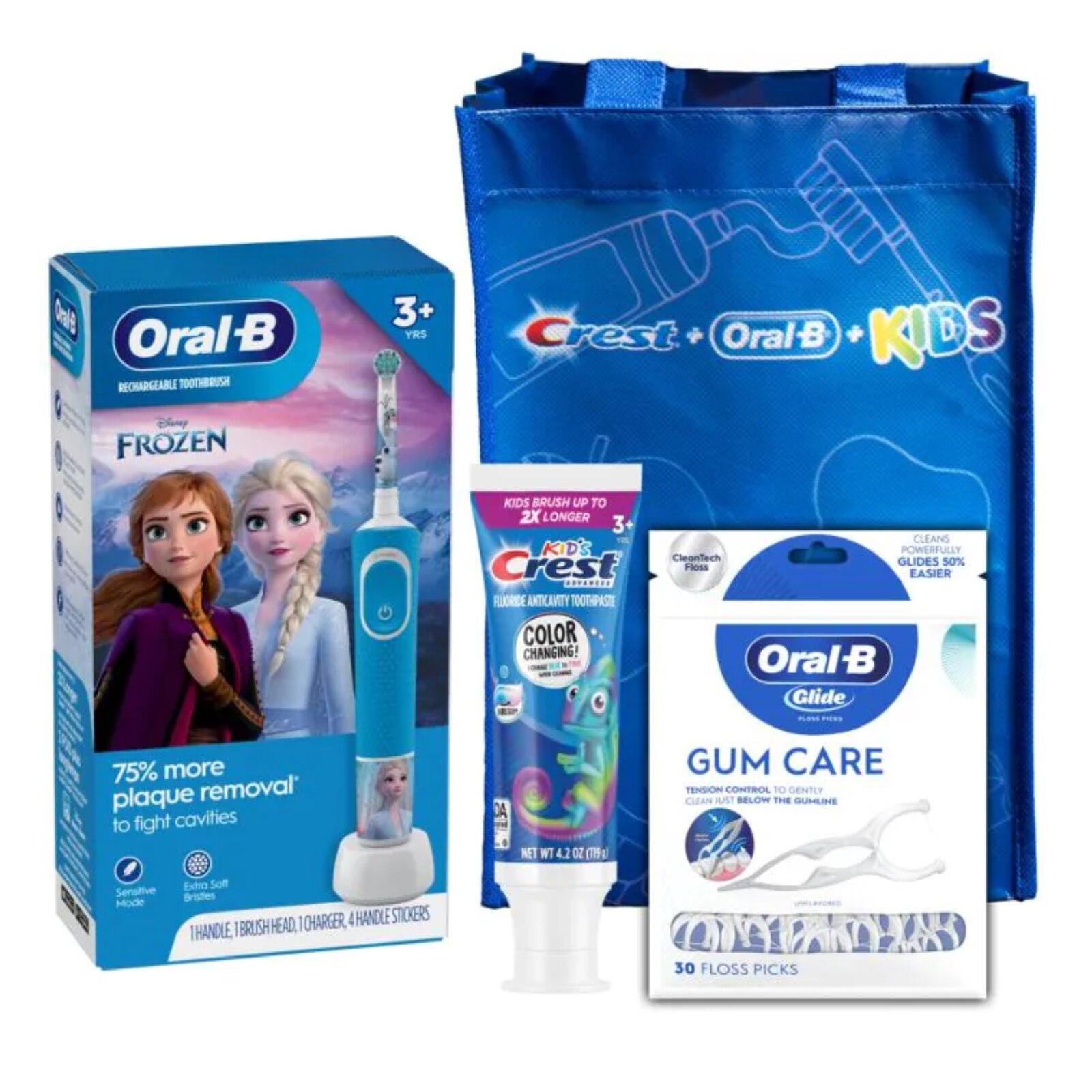 Crest Oral-B Kids Power Toothbrush Bundle 3/Ca product image