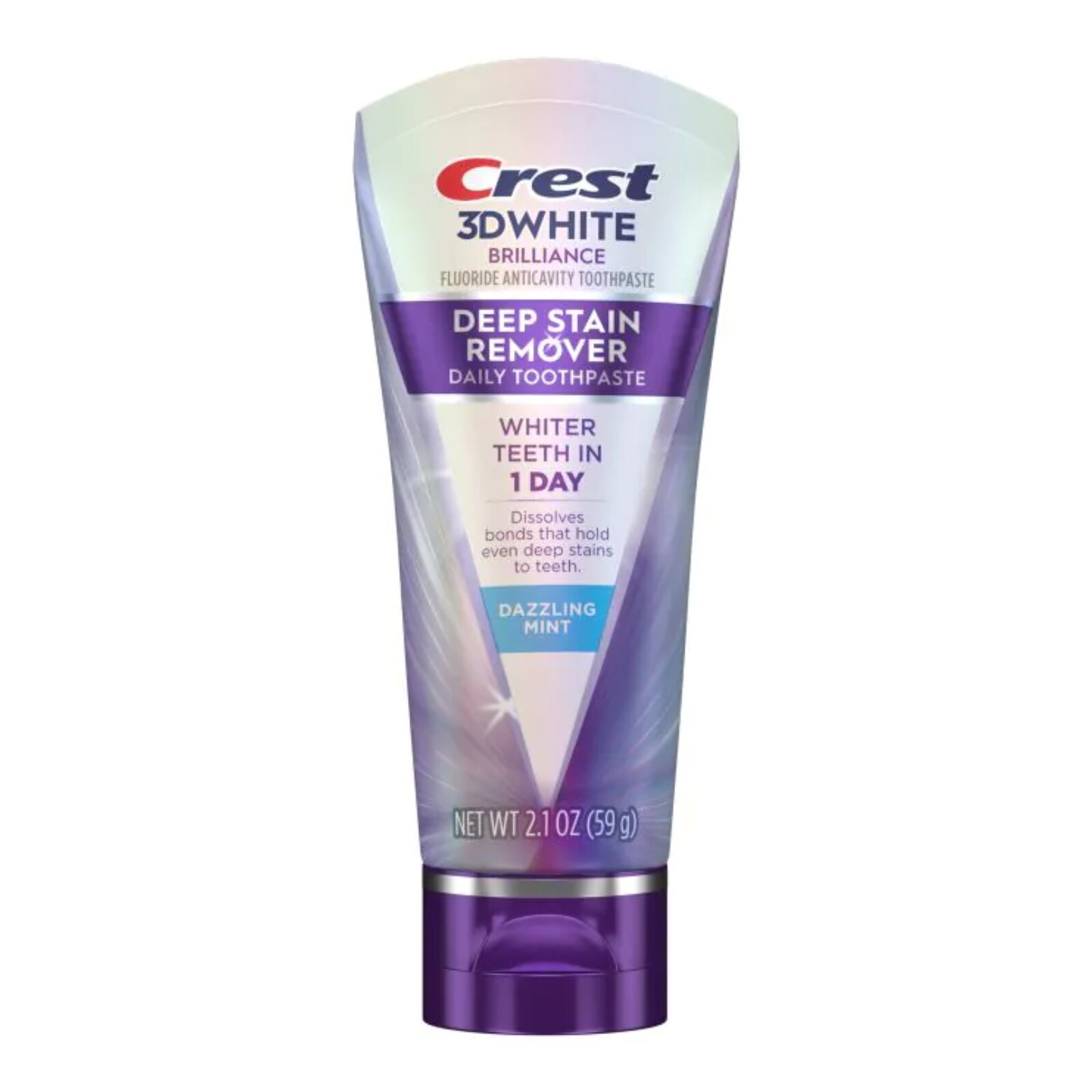 Crest 3D White Brilliance Whitening Toothpaste 2.1 oz Dazzling Mint 24/Ca thumbnail 3