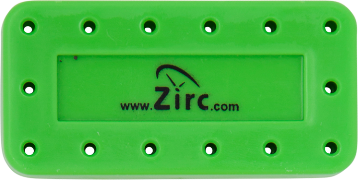 Magnetic Bur Block, 14-Hole, Neon Green, 1/Pk, 50Z403P thumbnail 10