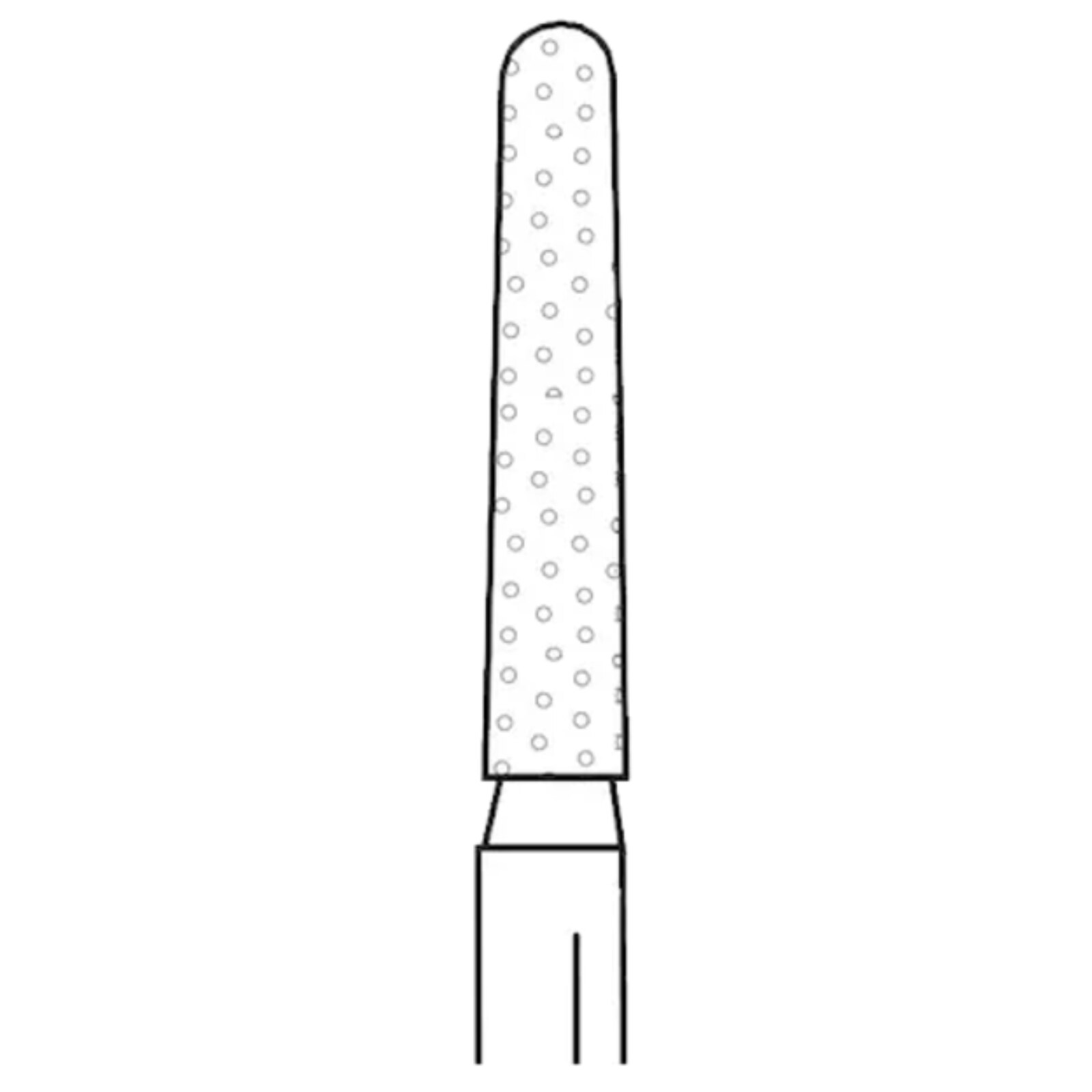 Two Striper Diamond Burs, FGSS, Round-End Taper, 782.8 S, 1.5 mm, Coarse, Green, 5/Pk, 2015928 thumbnail 6