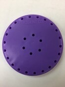 Bur Block 28 Hole Magnetic Blue