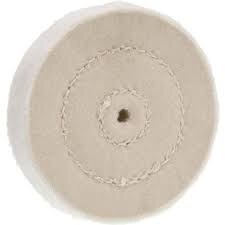 Muslin Buff Wheels, 24-Ply, 3", 1/Pk thumbnail 2