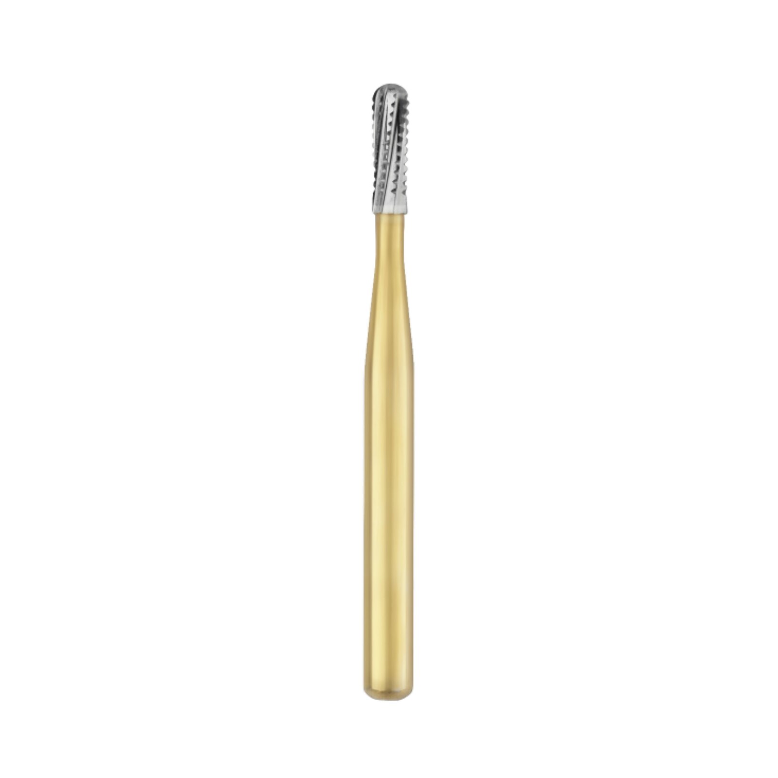 Great White Gold Series Carbide Burs, FG, Straight Round End Cross Cut, # 2, 100/Pk, 13095 thumbnail 9
