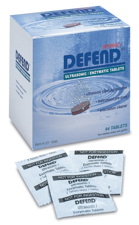 Defend Ultrasonic Cleaning Tabs, 64/Pk, UT1000 thumbnail 3