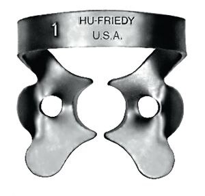 Rubber Dam Clamp, # 1, Upper Molars, Satin Steel, 1/Pk, RDCM1 thumbnail 6