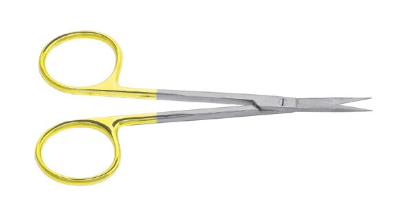 Iris Scissor 4.5'' Straight Carbide product image