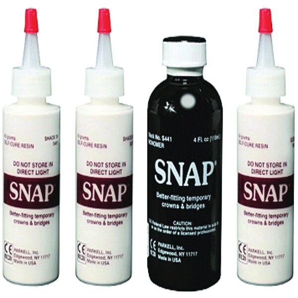 Snap Acrylic Liquid 4oz/Bt DC Dental