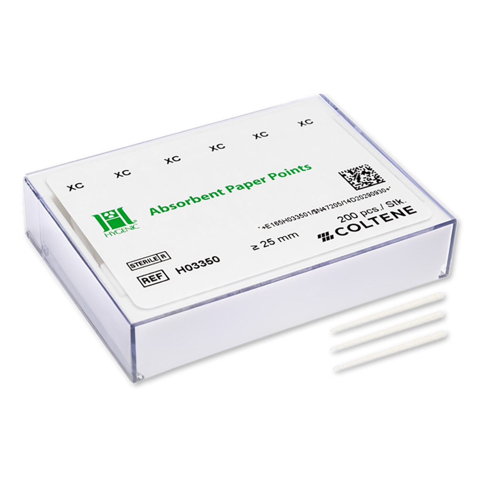 HYGENIC Paper Points White Conventional XC Box of 200 product image