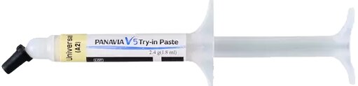 Panavia V5 Resin Cement Try-In Paste, Syringe, 1.8 ml, A2, 1/Pk, 3621KA product image