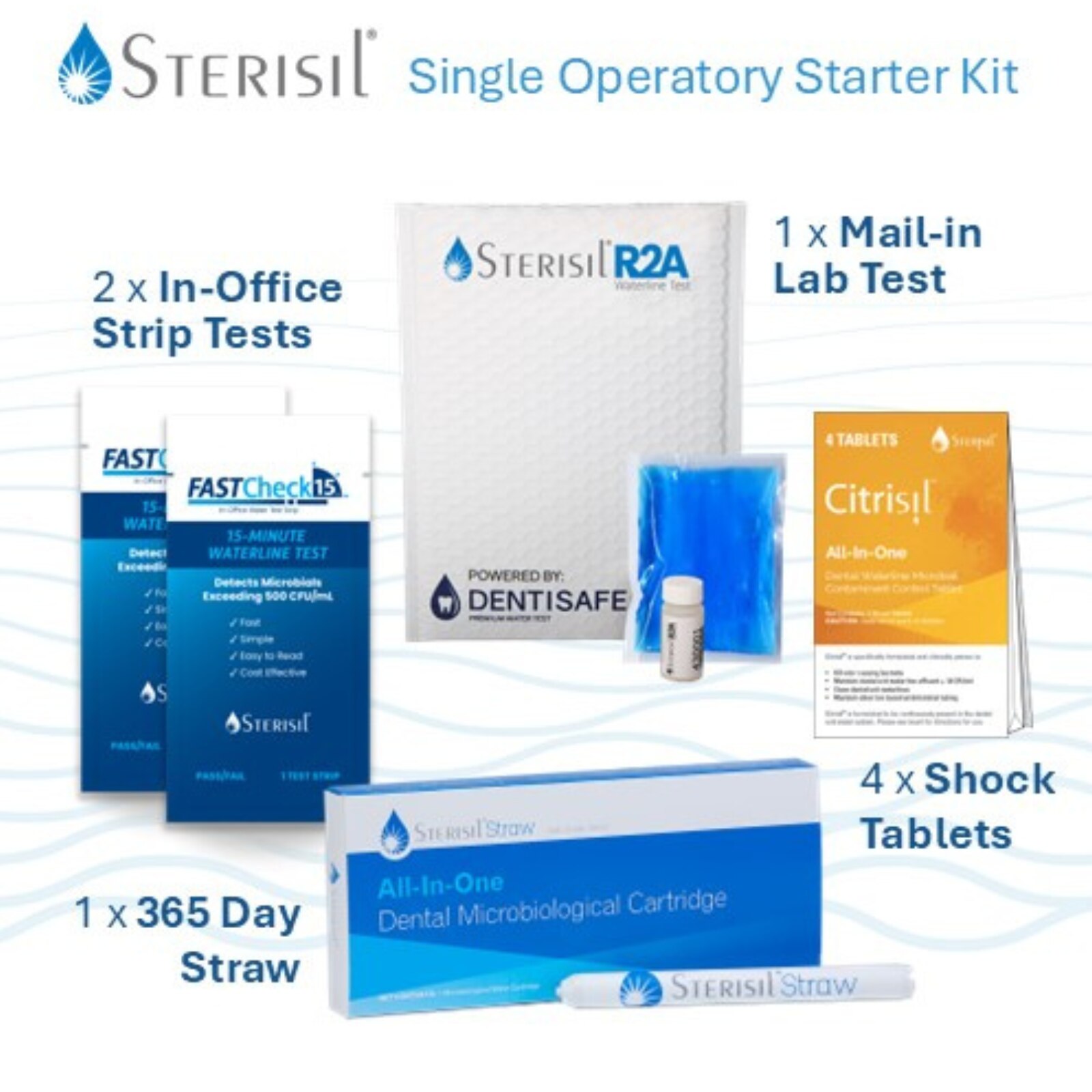Sterisil Waterline Test Kit Starter Kit Ea thumbnail 6